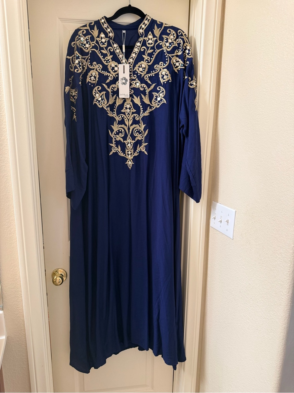 Navy blue Abaya